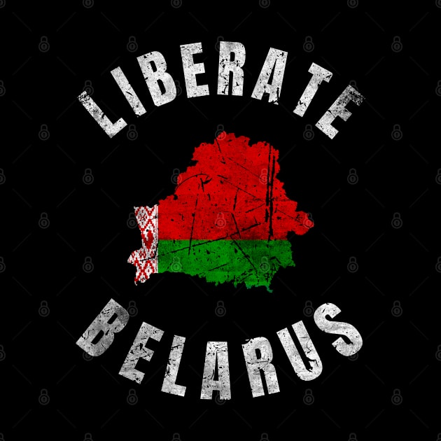 LIBERATE BELARUS PROTEST DISTRESSED by ProgressiveMOB