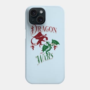 Greeen and Red Dragon Wars Phone Case
