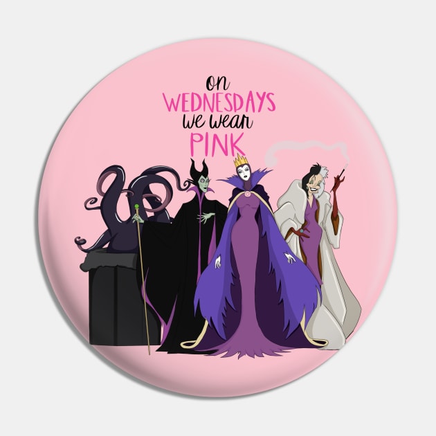 On Wednesdays we wear pink Pin by ImSomethingElse