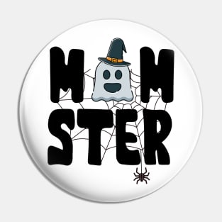 "Mom"-Ster Ghost Pin