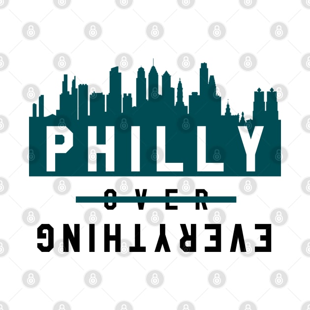 Philly over Everything - White/Green by KFig21