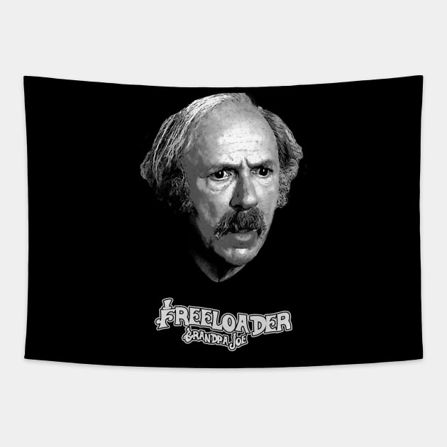 Grandpa Joe Freeloader Tapestry by Hidarsup Bahagiarsa