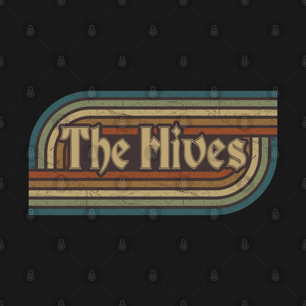 The Hives Vintage Stripes by paintallday