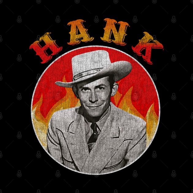 Vintage Present Hank Music Gifts For Fan by Portrait Of A Dark God