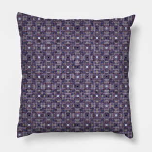 Sweet as candy - small pattern in purple Pillow