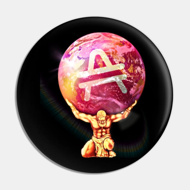 Atlas/AMP Pin by AMP CryptoKitty