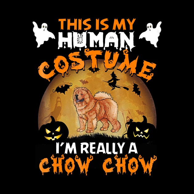 Chow Chow Halloween This Is My Costume by IainDodes