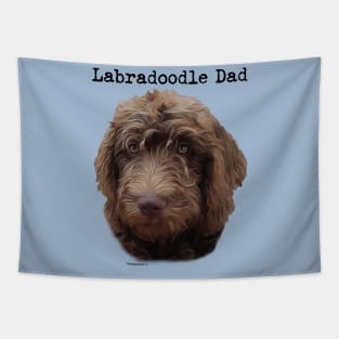 Labradoodle Dog Dad Tapestry