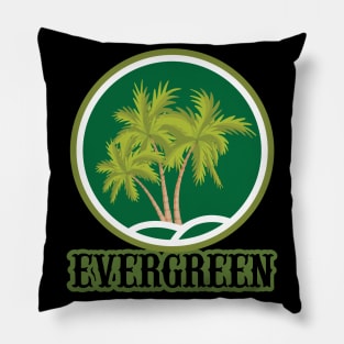 Evergreen Palms Art Design Gift Pillow