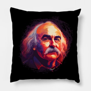 David Crosby Pillow