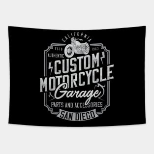 Custom motocycle Tapestry