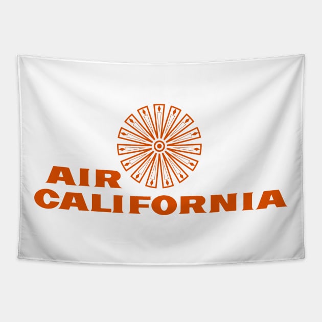 Air California - Orange County 1980 Tapestry by LocalZonly