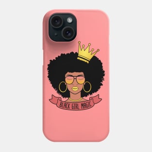 Black Girl Magic For Women Girls Black History Month Gift Phone Case