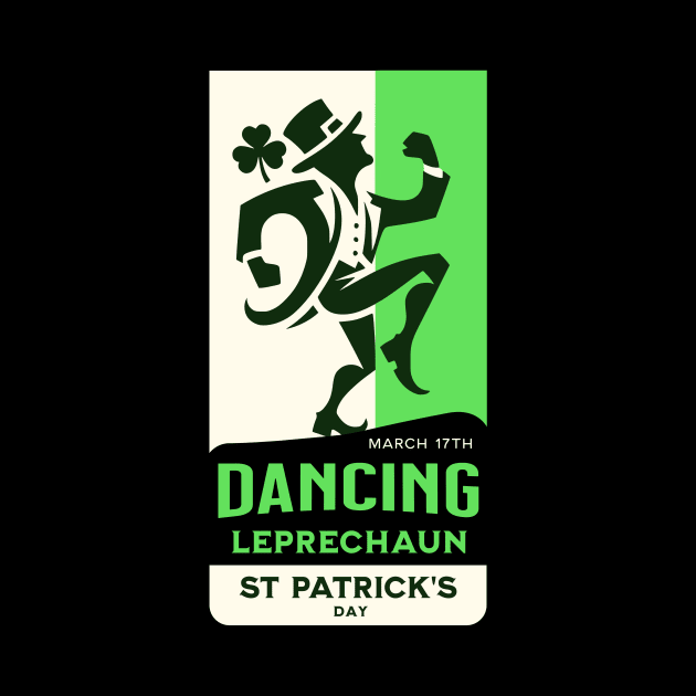 Dancing leprechaun by Graffik-Peeps