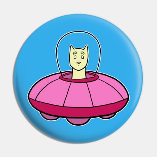 UFO Cat Pin