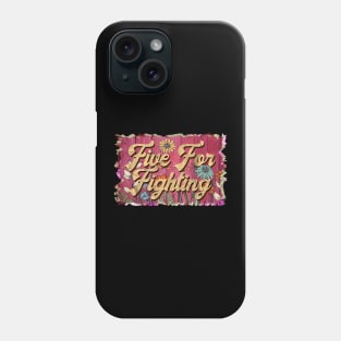 Classic Fighting Personalized Flowers Proud Name Phone Case