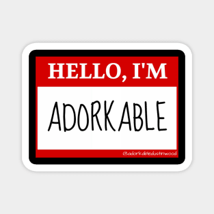 ADORKABLE LABEL Magnet