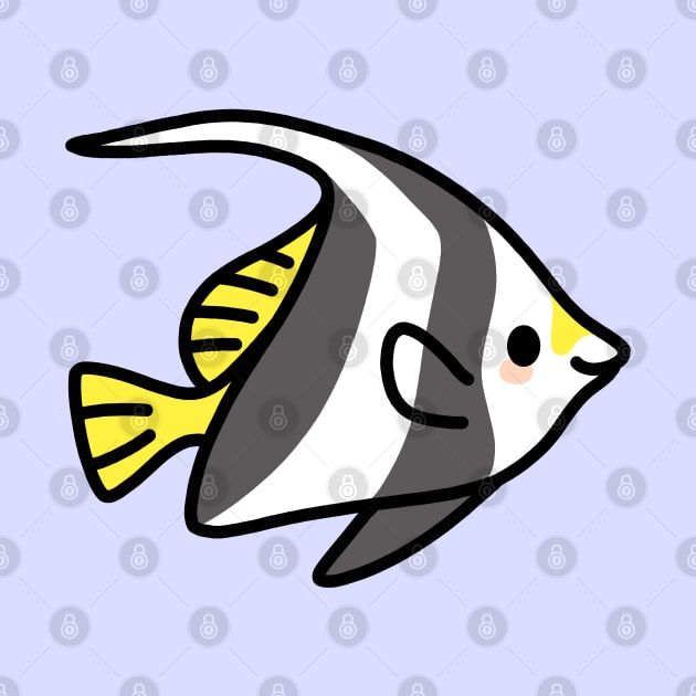 Pennant Coralfish by littlemandyart