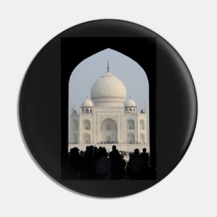 Taj Mahal Through The Gate Pin