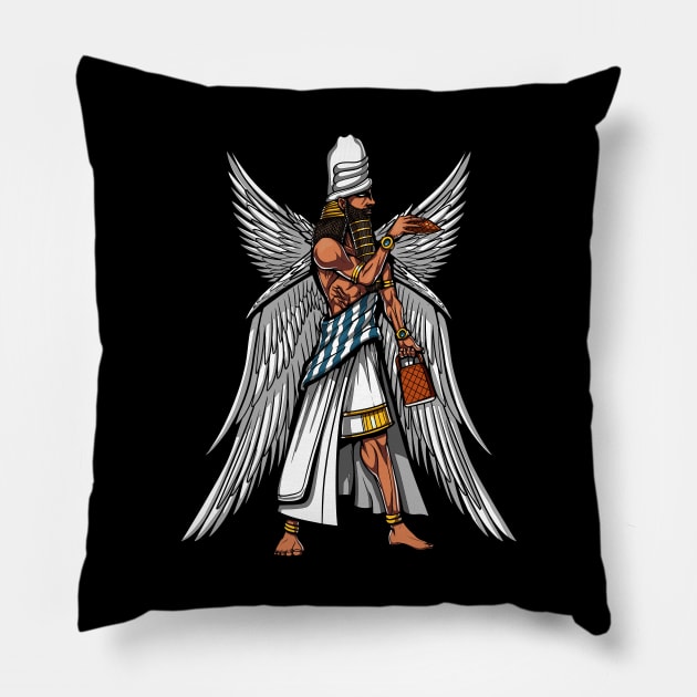 Anunnaki God Pillow by underheaven