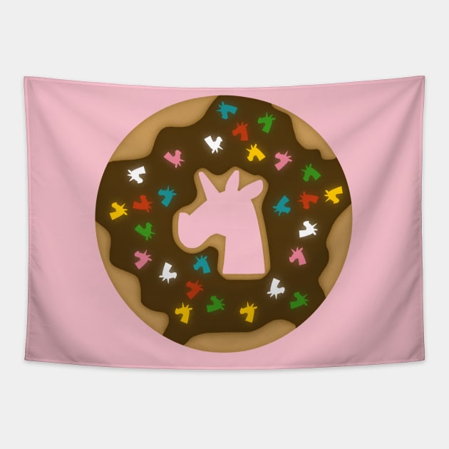 Donut Unicorn Sprinkles Tapestry by Thatssounicorny