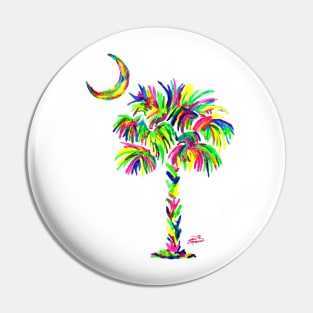 South Carolina is Simply Amazing Palm Tree Pin