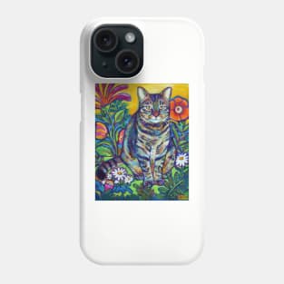 Phoebe the Flower Kitty Phone Case