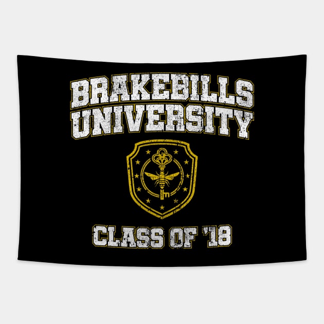 Brakebills University Class of '18 Tapestry by huckblade