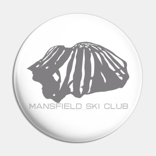 Mansfield Ski Club Resort 3D Pin