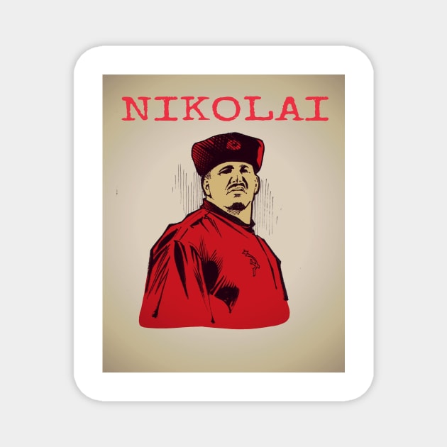 Nikolai Volkoff Magnet by crowman71