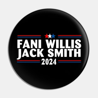 Fani Willis Jack Smith For President 2024 Pin