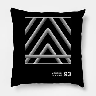 Souvlaki / Minimalist Graphic Artwork Design Pillow