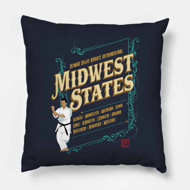 HDKI Midwest Vintage Pillow by HDKI Midwest