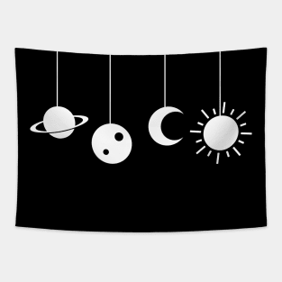 Hanging Solar System Minimal Design by Minimal DM Tapestry