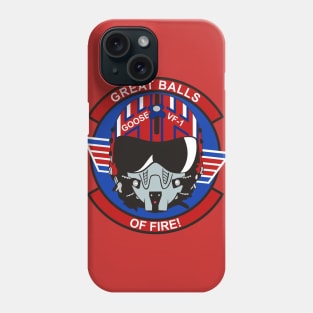 Goose Helmet Phone Case