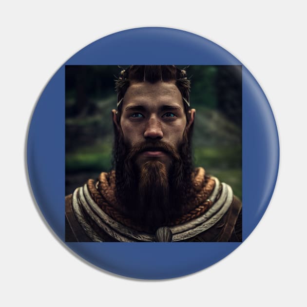 Viking Raider Pin by Grassroots Green