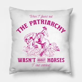 Mojo Dojo Patriarchy Pillow