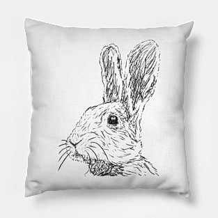 Rabbit #2 Pillow