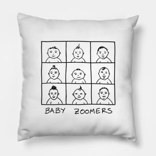 Baby Zoomers Pillow