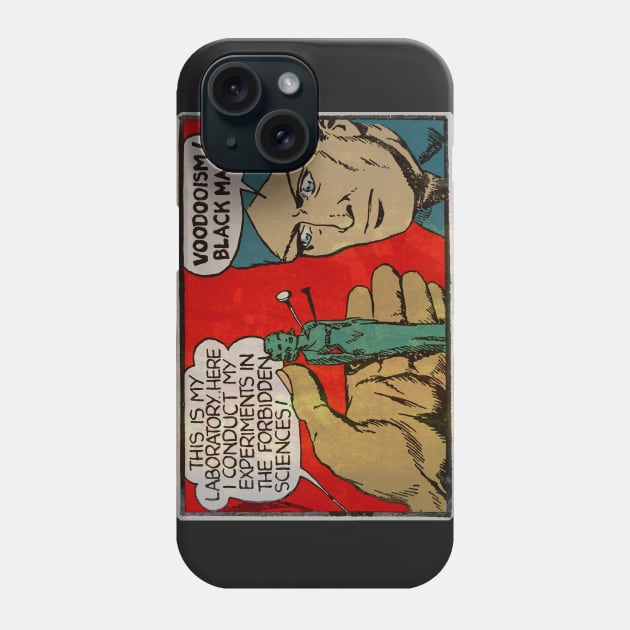 Voodooism! Black Magic! Phone Case by MondoDellamorto