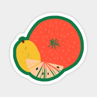 Summer Fruits Magnet