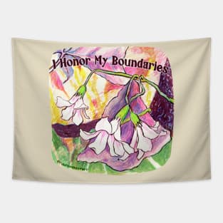 I Honor My Boundaries Tapestry