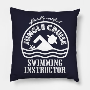 Jungle Cruise Swimming Instructor Pillow