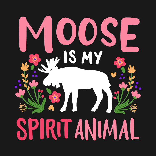 Moose Elk Spirit Animal by CreativeGiftShop