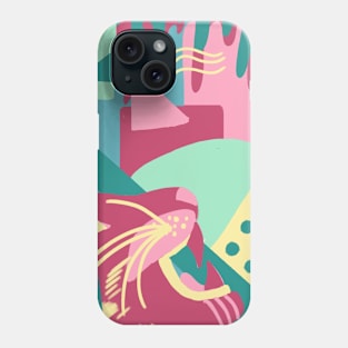 Geometry Tiger Phone Case