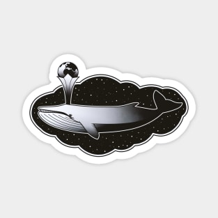 Space Whale Magnet