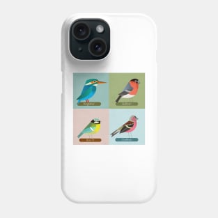 British Birds Phone Case