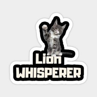 lion whispere pt2 Magnet