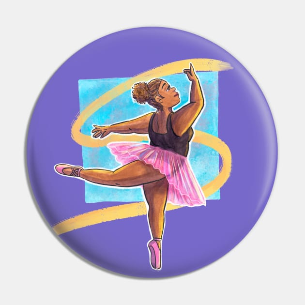 The Ballerina Pin by NashSketches