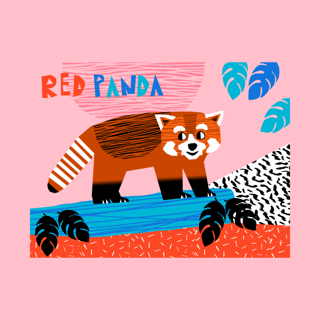 R is for Red Panda by wacka